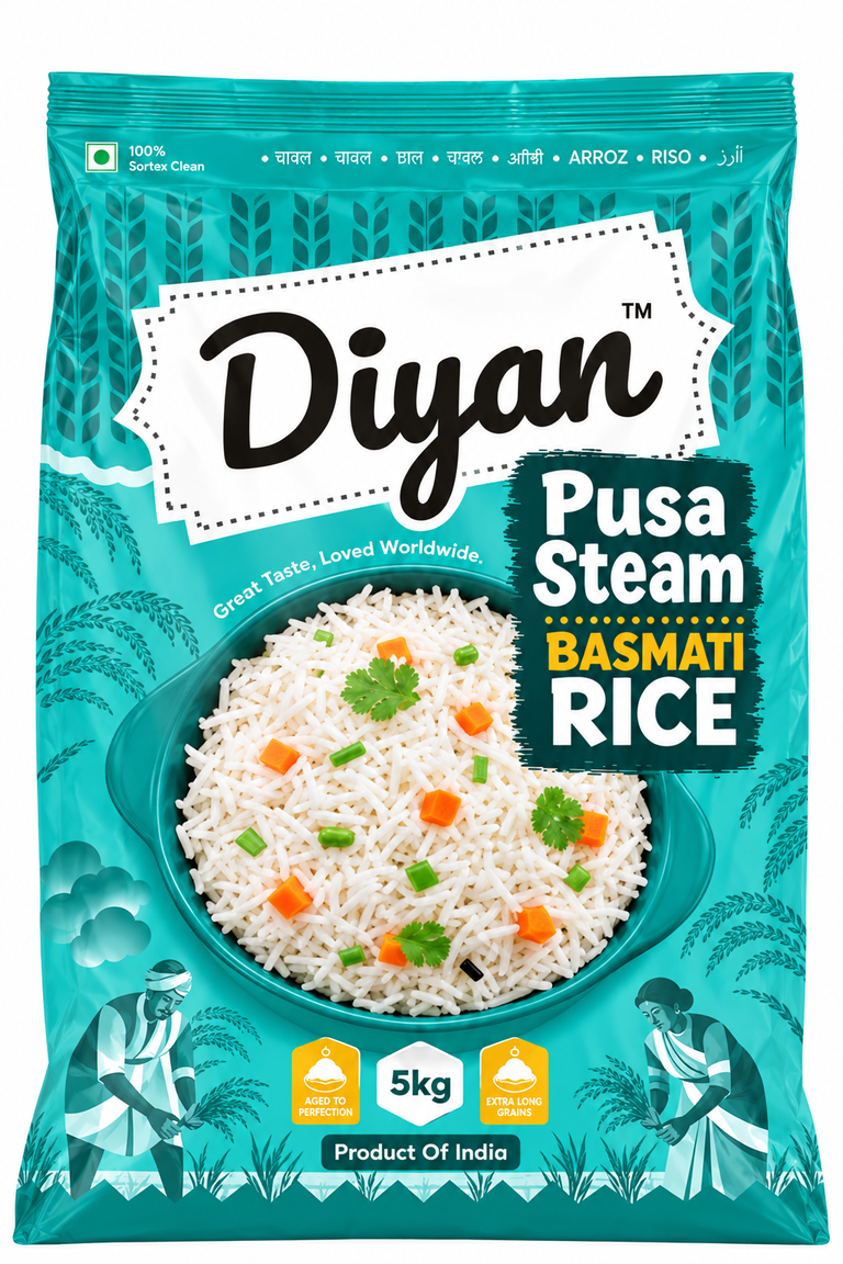 Pura steam basmati rice
